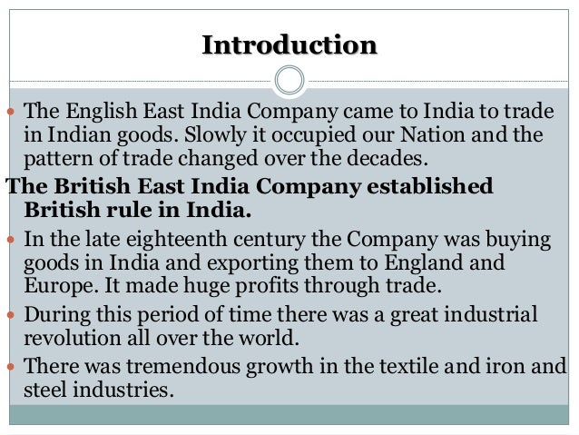 weavers iron smelters and factory owners ppt